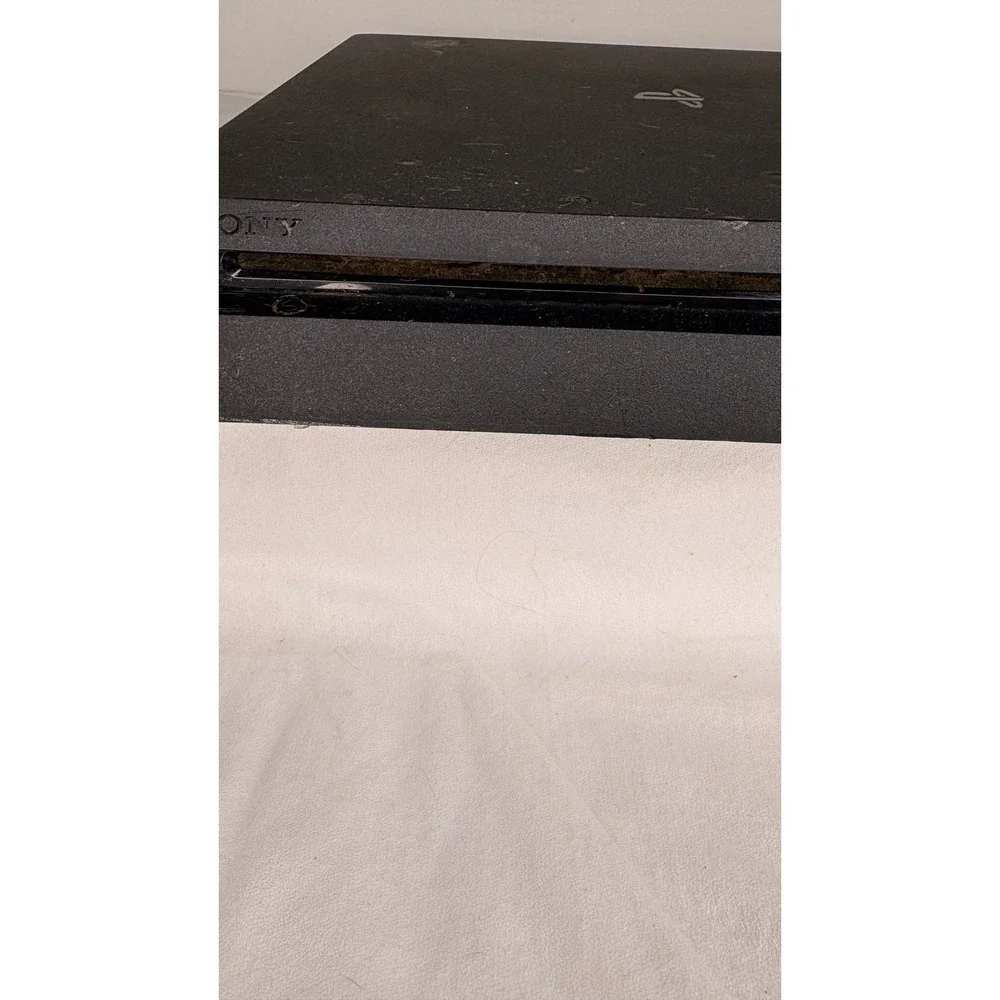UNTESTED Sony PlayStation 4 PS4 Slim Home Gaming Console Jet Black CUH-2015A/B